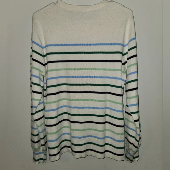 LOFT Long Sleeve Striped Sweater. EUC - Picture 2 of 6